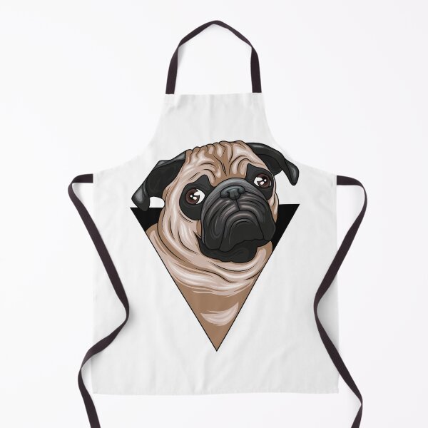 Item preview, Realistic portrait of a pug designed and sold by kapiks.