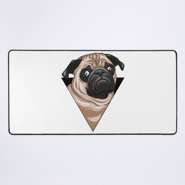 Item preview, Realistic portrait of a pug designed and sold by kapiks.