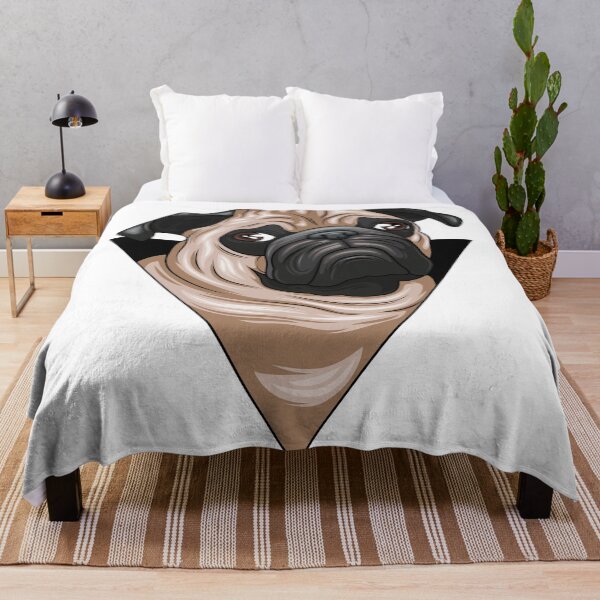 Item preview, Realistic portrait of a pug designed and sold by kapiks.