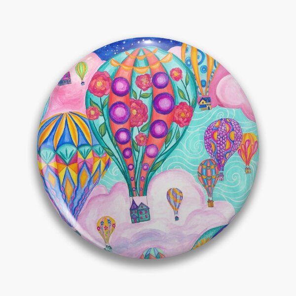 Item preview, Globos de aire caliente mágicos designed and sold by FoxandCrow.