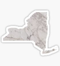 New York State Sticker - Marble Sticker