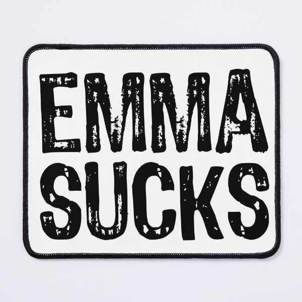 Item preview, Emma Sucks designed and sold by The "I Love Everything" Shop.