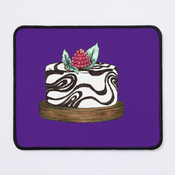 Item preview, Black and White Raspberry Cheesecake designed and sold by Tae Mi.