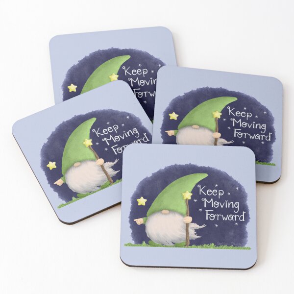 Item preview, Keep Moving Forward Gnome designed and sold by glachhabria.