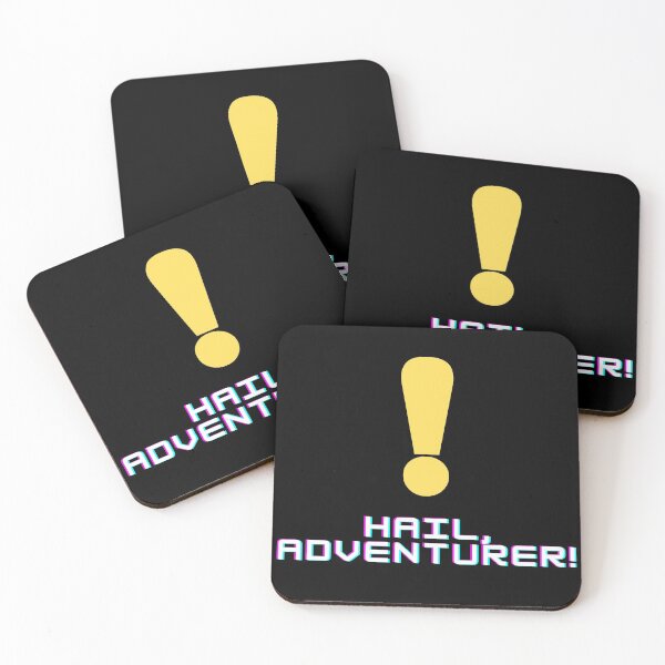 Item preview, Hail, Adventurer! (Exclamation) designed and sold by RockNRole.