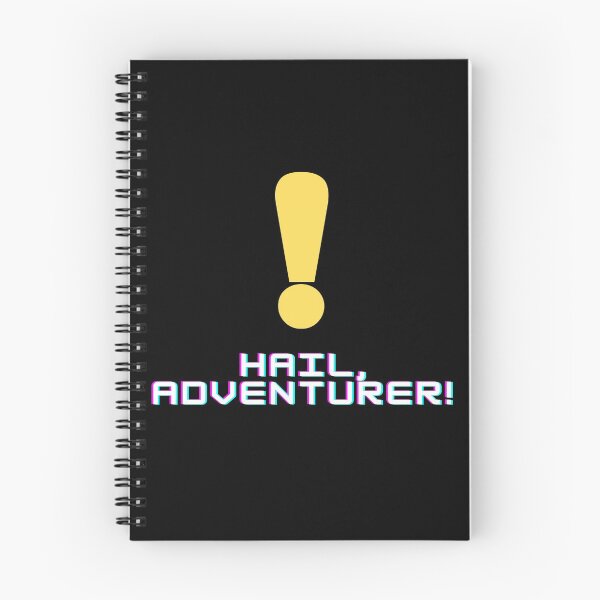 Item preview, Hail, Adventurer! (Exclamation) designed and sold by RockNRole.