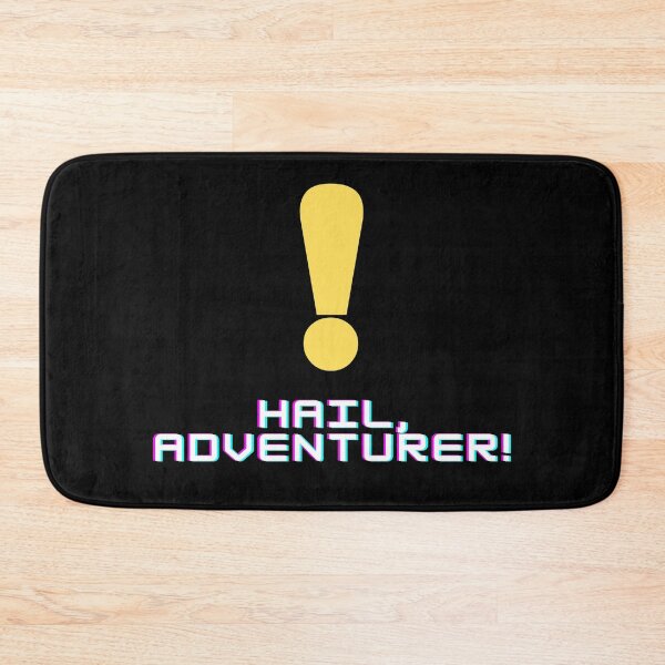 Item preview, Hail, Adventurer! (Exclamation) designed and sold by RockNRole.