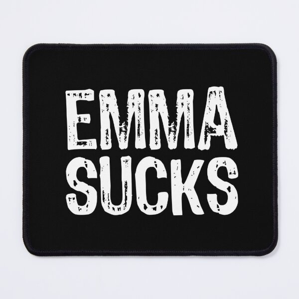 Item preview, Emma Sucks designed and sold by The "I Love Everything" Shop.