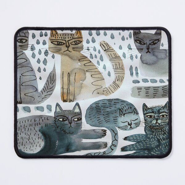 Item preview, Cats doodle designed and sold by Karin Zeller.