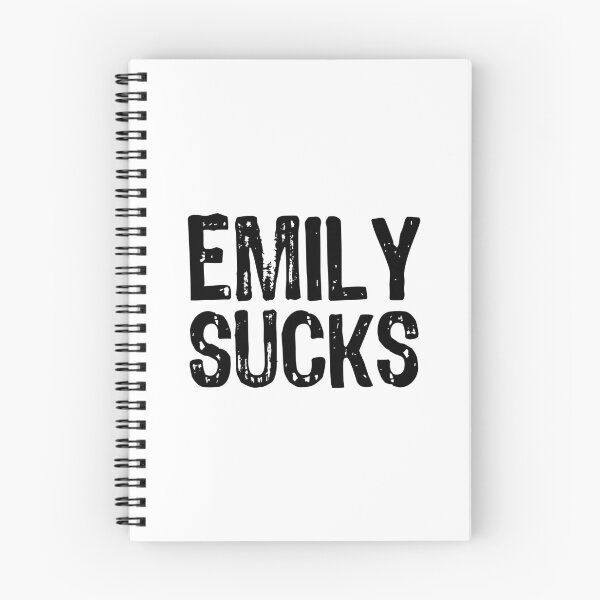 Item preview, Emily Sucks designed and sold by The "I Love Everything" Shop.