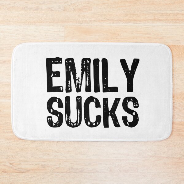 Item preview, Emily Sucks designed and sold by The "I Love Everything" Shop.
