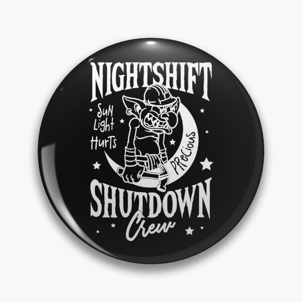 Item preview, NIGHTSHIFT SHUTDOWN CREW designed and sold by ScaffoldMob.