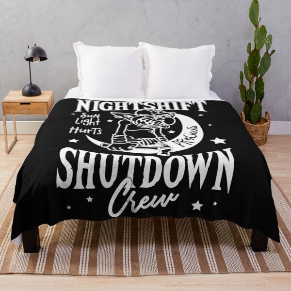 Item preview, NIGHTSHIFT SHUTDOWN CREW designed and sold by ScaffoldMob.
