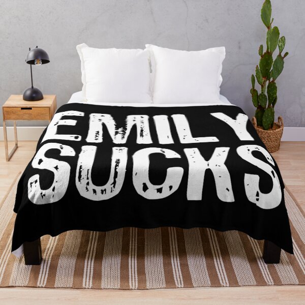 Item preview, Emily Sucks designed and sold by The "I Love Everything" Shop.