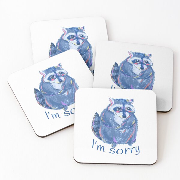 Item preview, Little racoon is sorry  designed and sold by Mayarart.