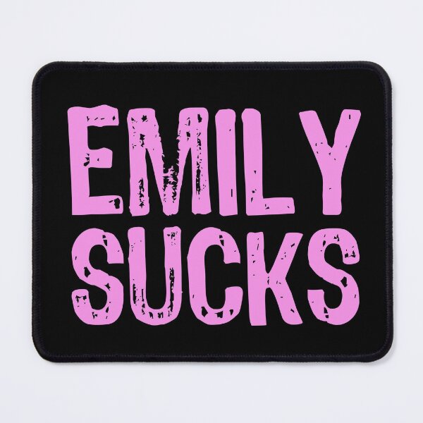 Item preview, Emily Sucks designed and sold by The "I Love Everything" Shop.