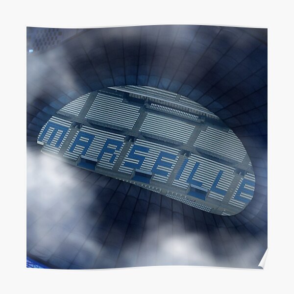 Stade Vélodrome Olympique Marseille Poster