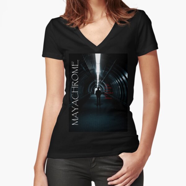 Mayachrome Fitted V-Neck T-Shirt