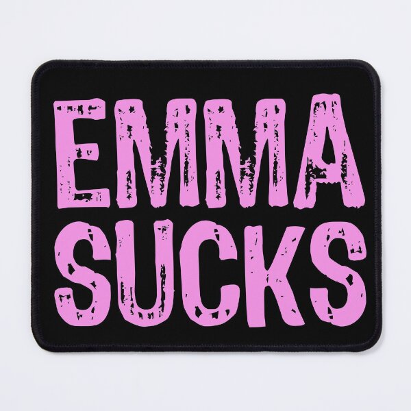 Item preview, Emma Sucks designed and sold by The "I Love Everything" Shop.