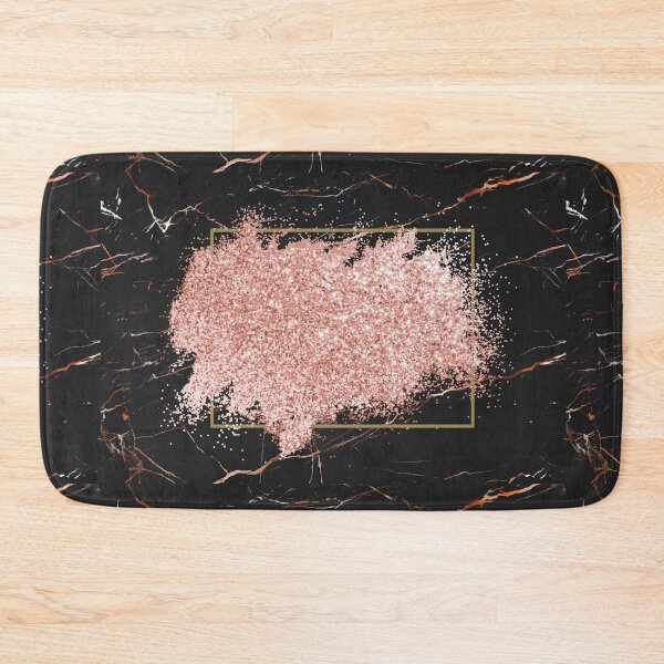 Item preview, Black Marble & Pink Geometric Art designed and sold by newburyboutique.