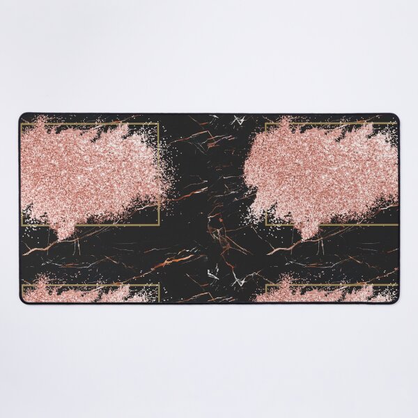 Item preview, Black Marble & Pink Geometric Art designed and sold by newburyboutique.