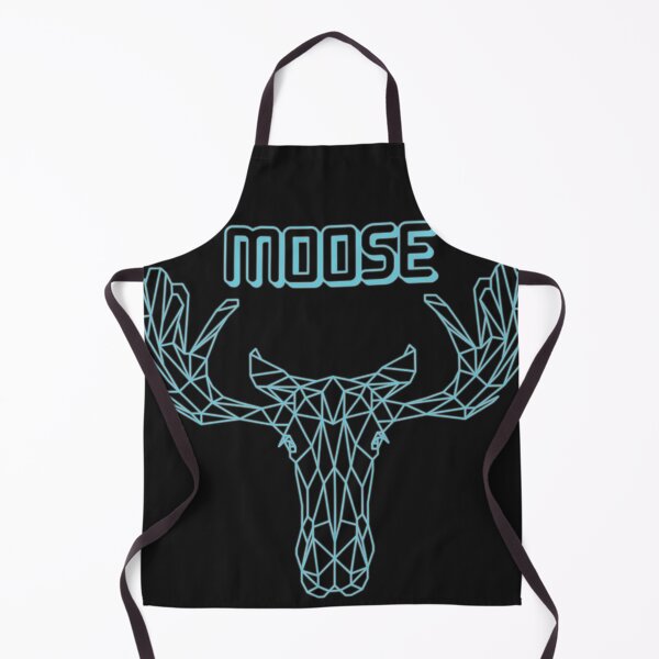Item preview, geometric moose designed and sold by capotees.