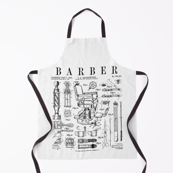 Item preview, Barber Hairdresser Hairstylist Barbershop Vintage Patent designed and sold by GrandeDuc.