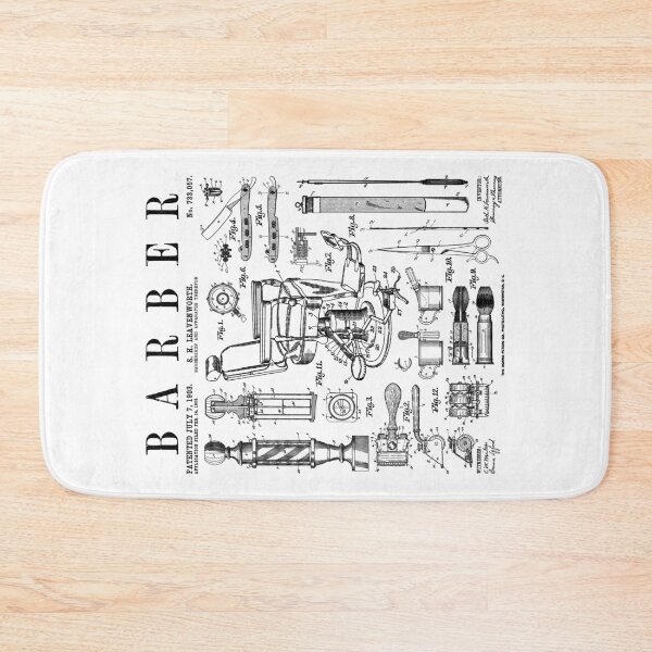 Artikelvorschau, Friseur Friseur Friseur Barbershop Vintage Patent entworfen und verkauft von GrandeDuc.