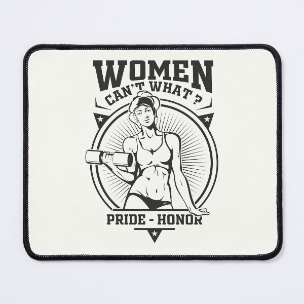 Item preview, Women can't what ? Women's fitness & sport clothes designed and sold by Unohana.