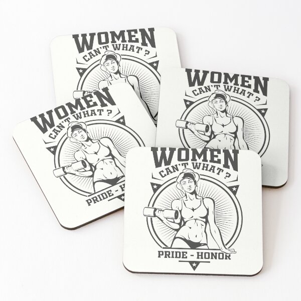 Item preview, Women can't what ? Women's fitness & sport clothes designed and sold by Unohana.
