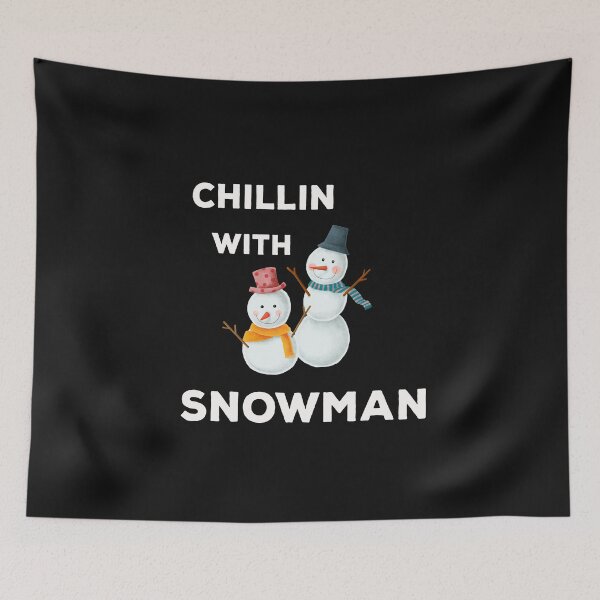 Item preview, chilling with snowman designed and sold by Sam Artist.