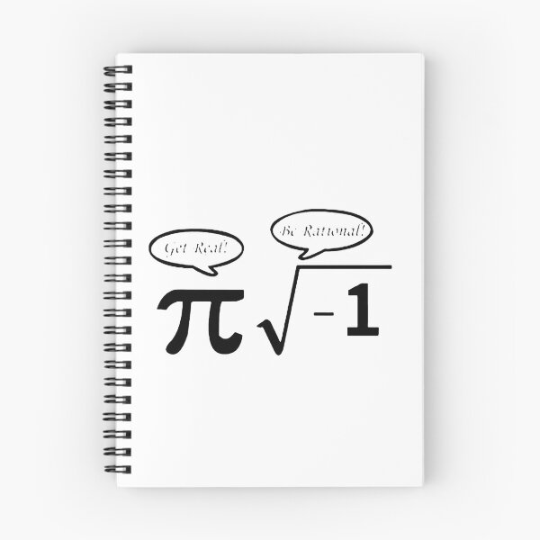 Item preview, Get Real Be RAtional Love Math I love mathematics Iota pie formula pie square root infinity Gift friend Funny Art Design Happy Apparel Essential Inspiration Joy Mood designed and sold by DesignByHeartUK.