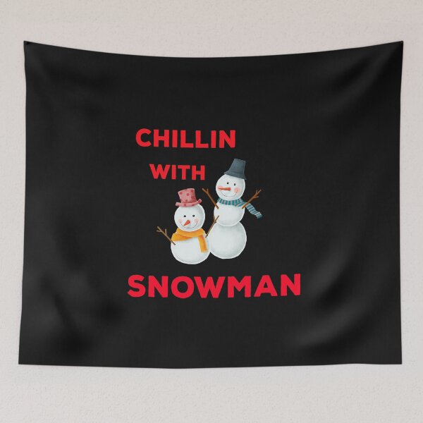 Item preview, chilling with snowman designed and sold by Sam Artist.