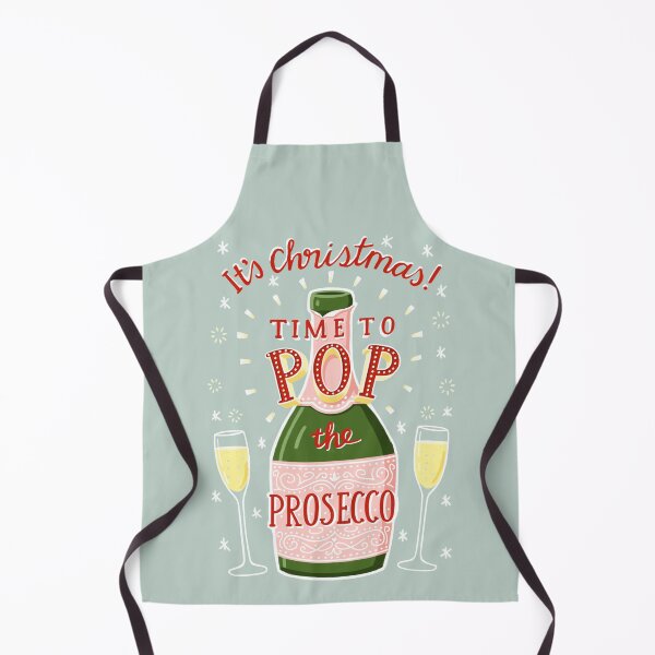 Item preview, It's Christmas! Time to POP the Prosecco!! designed and sold by BexMorleyArt.