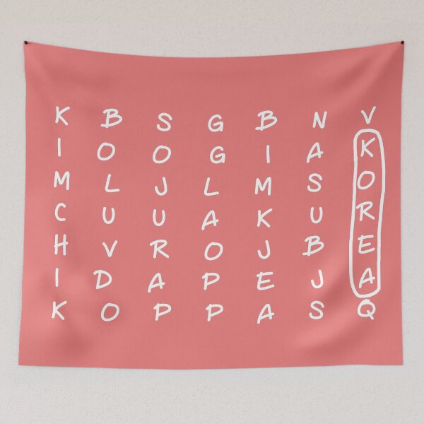 Item preview, Find the word Korea edition designed and sold by Kdramaspot.
