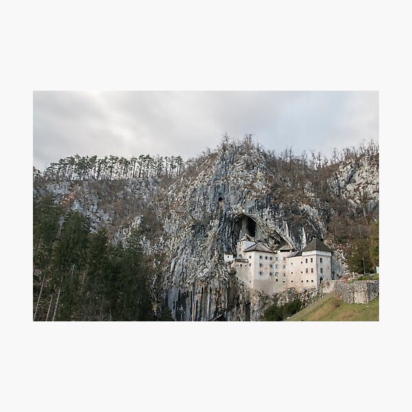 Predjama castle Photographic Print