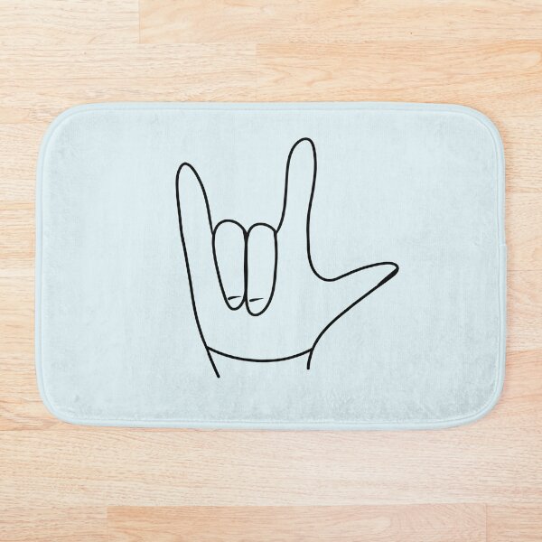 Item preview, Asl te amo minimalista designed and sold by CreativeKari.