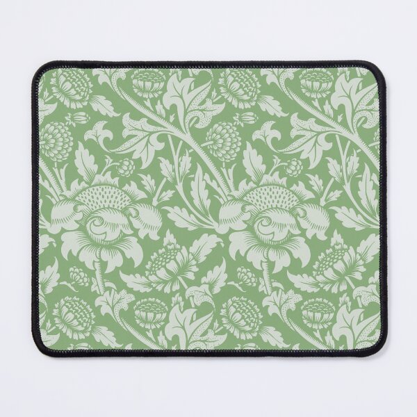 Item preview, Green Vintage Floral Pattern designed and sold by newburyboutique.