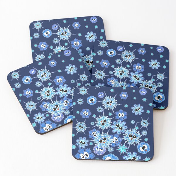 Item preview, Cartoon Snowflakes / Emoji Snowflakes designed and sold by saf-saf.