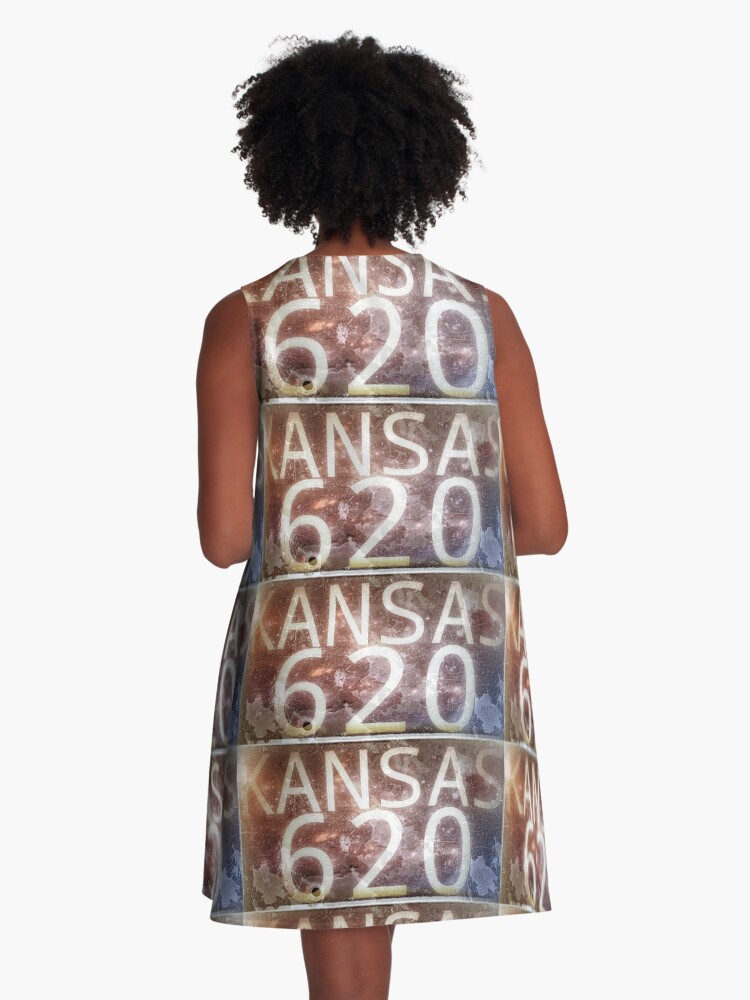 Thumbnail 3 of 4, A-Line Dress, Kansas 620 R & B designed and sold by kinkatstyle.