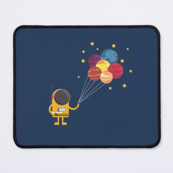 Item preview, Space Lovers : Cute Astronaut With balloons designed and sold by MoaaStore.