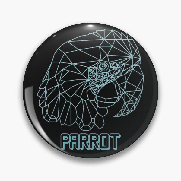 Item preview, geometric parrot designed and sold by capotees.