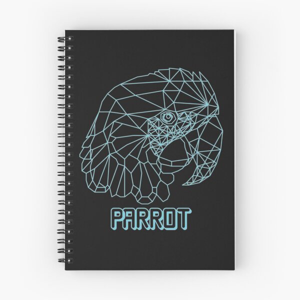 Item preview, geometric parrot designed and sold by capotees.