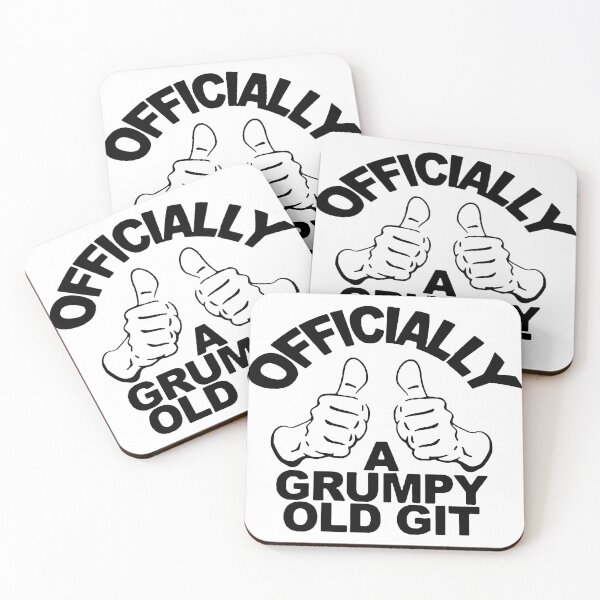 Item preview, Funny Grumpy Old git Moaning Angry grandfather dad brother Design Happy Apparel Essential Inspiration Joy Mood Funny designed and sold by DesignByHeartUK.