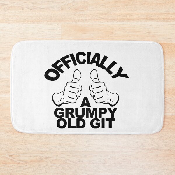 Item preview, Funny Grumpy Old git Moaning Angry grandfather dad brother Design Happy Apparel Essential Inspiration Joy Mood Funny designed and sold by DesignByHeartUK.