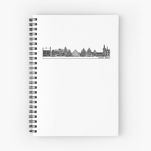 Item preview, Graslei Ghent Lineart Drawing designed and sold by reujken.