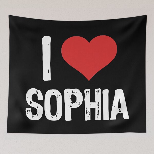 Item preview, I Love Sophia designed and sold by The "I Love Everything" Shop.