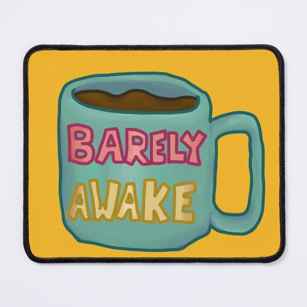 Item preview, Barely Awake - Coffee Mug designed and sold by luckyboyart.