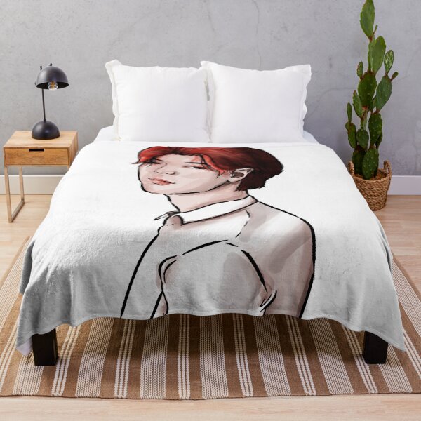 Item preview, handsome manga guy with flame red hair designed and sold by GLwithUs.
