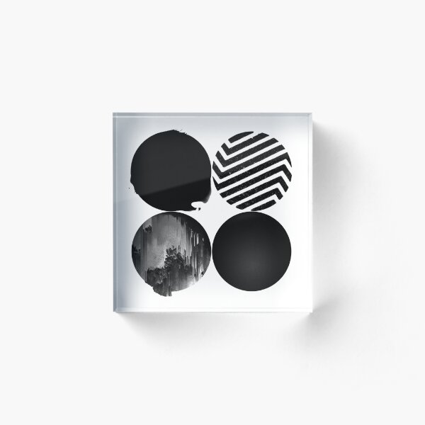 BTS Wings Acrylic Block